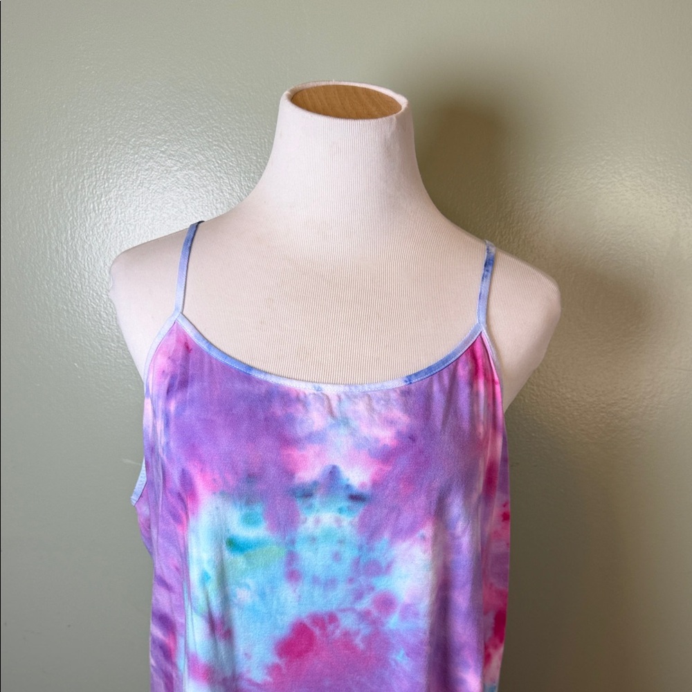 Tie-Dye Spaghetti Strap Top - Picture 2 of 7